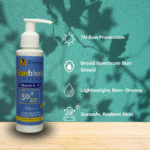 Sunblock SPF 50 Descriptive