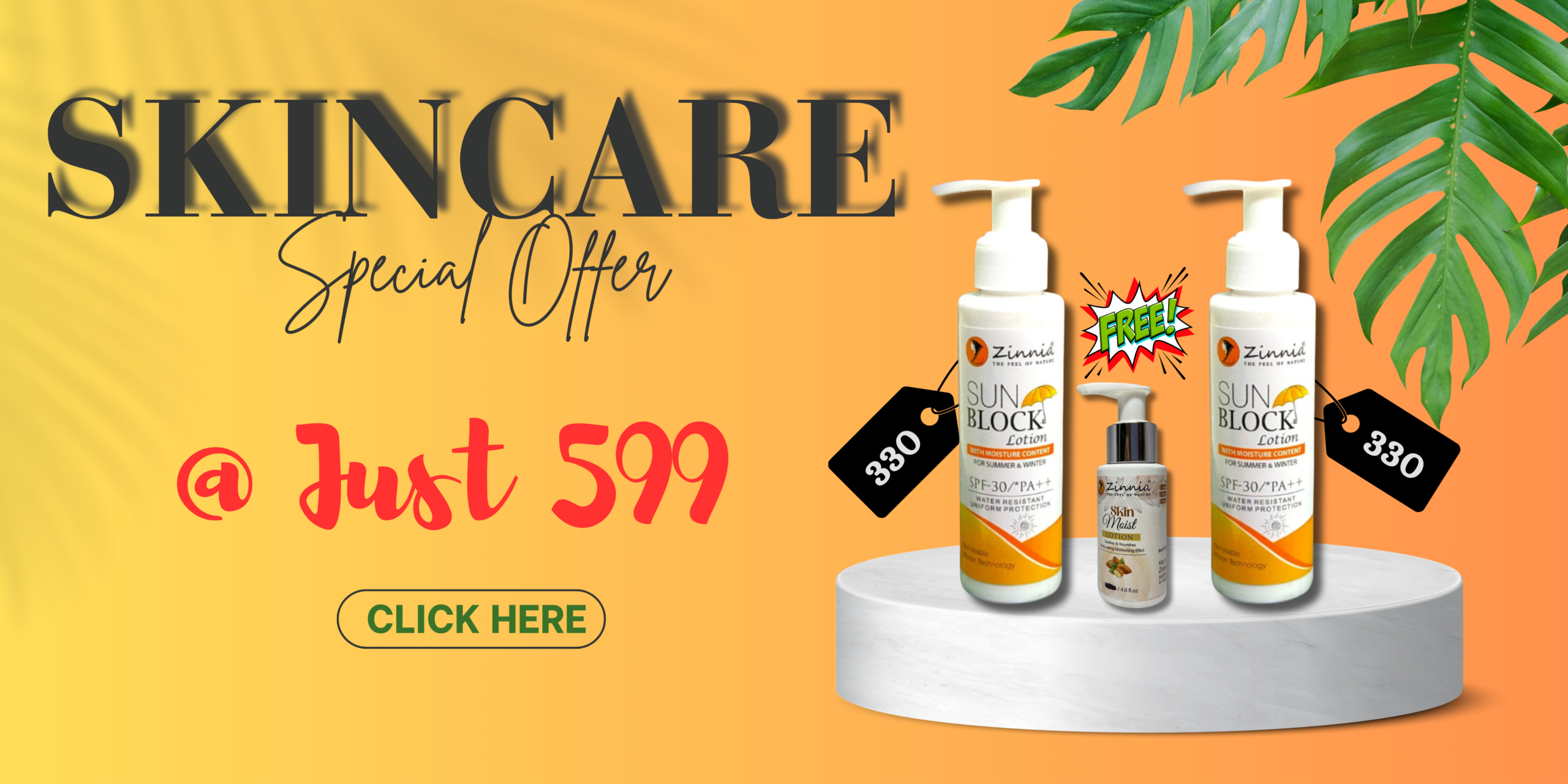 Zinnia Skincare Special Offer